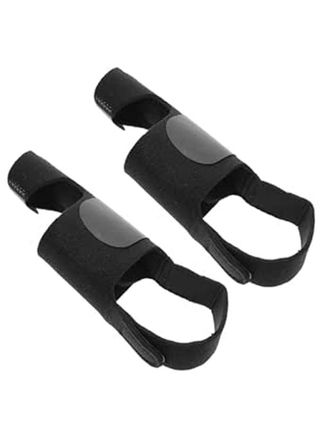Adjustable Toe Separator Bunion Splint 2pcs Set For Overlapping Toe Support Men Women - Image 1