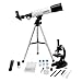 Educational Insights GeoSafari Telescope  Microscope Set  Science Kit with Refractor Telescope and Microscope for Kids Includes Prepared Slides Discovery Toys Science Gifts for Kids 812 - Image 4