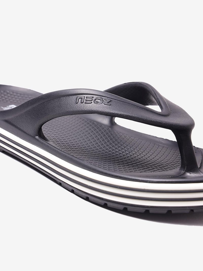 Neoz Ultra Soft Women's Slippers with Cushion FootBed for Adult | Comfortable & Light Weight| Stylish & Anti-Skid| Waterproof & Everyday Flip Flops for Ladies/Girls, W-COOLZ-51-NERO_8 - Image 4