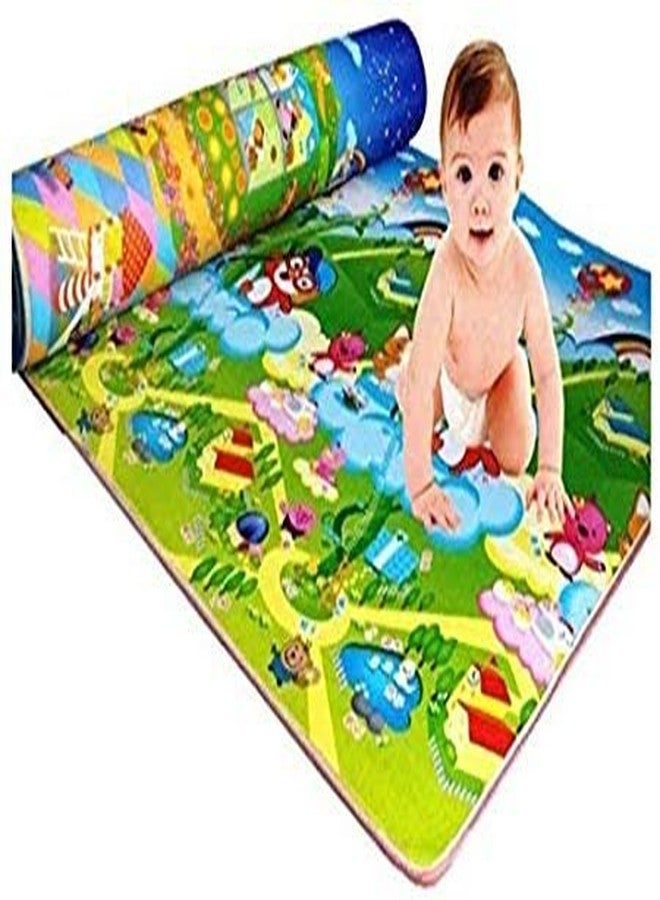 Gion Waterproof Double Sided Baby Play Mat for Child, Crawl Floor Mat for Kids Picnic Play School Home - Image 4