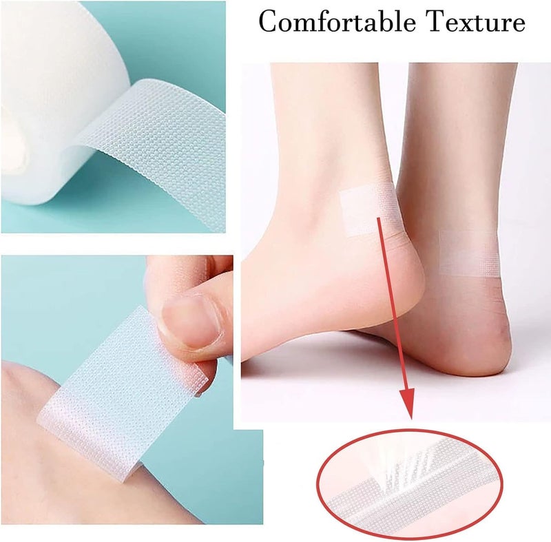 STAREWA Waterproof Foot Care Sticker Heel Grip Tape Blister Prevention Tape for Feet,Toe,Finger Flexible Athletic Finger Tape Anti Chefing Tape Self Adhesive Shoe Bite Protector Invisible High-Heeled Tape (Pack of 1) - Image 3