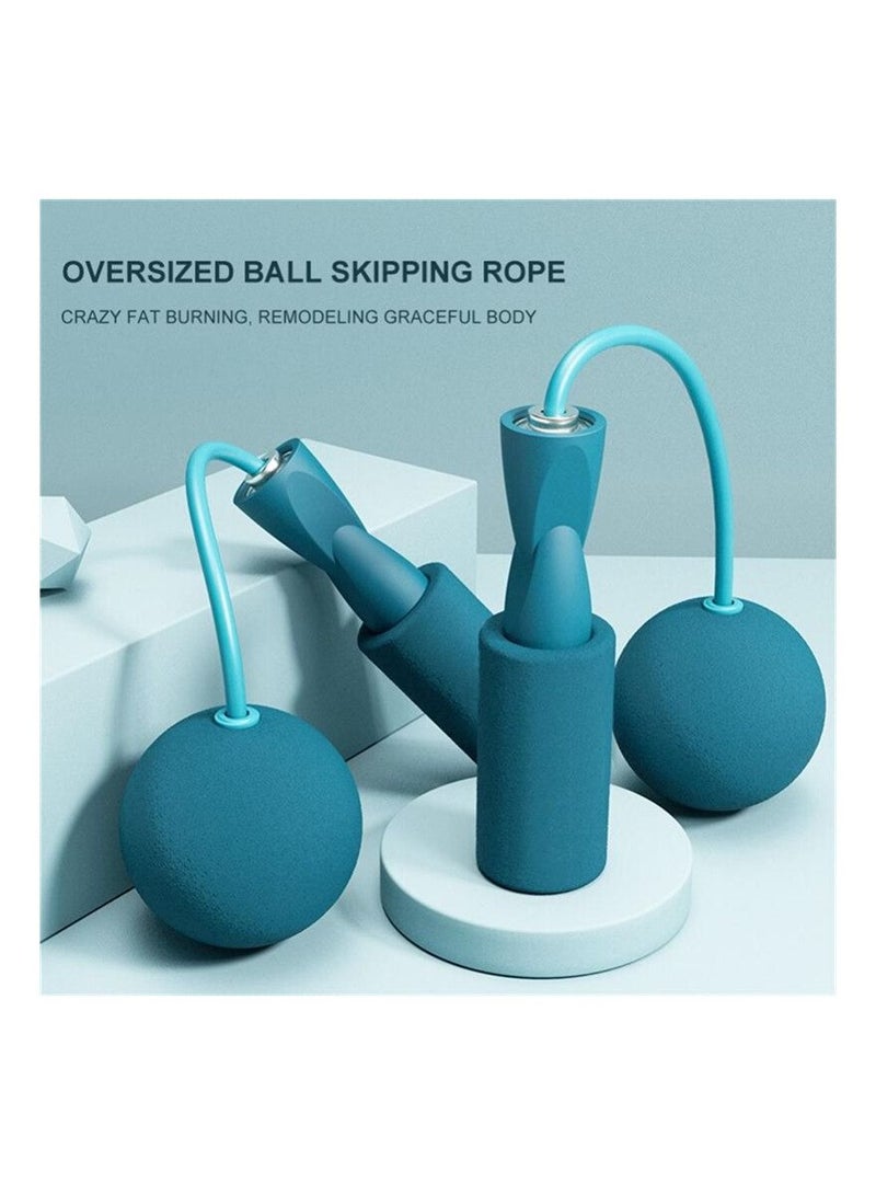 Cordless Jump Rope With Heavy Balls Sports Fitness Training Bodybuilding Exercise Rapid Speed Skipping Rope Home Gym Equipment - Image 2