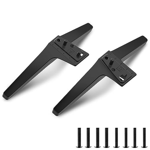 Dinghosen 49 50 55 Inch TV Stand for LG TV Legs 55UJ6300 55UK6500 55LJ550M 55UM7300 55UN6900 55UJ6540 50UJ6300 50UK6300 50UK6500AUA 50UN6950 49UK6300 MAM643660 MEZ64114730 Replacement Legs for LG TV with Screws - Image 1