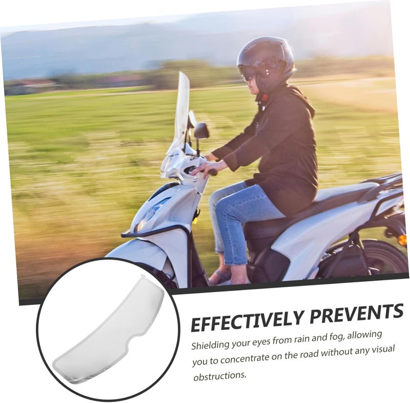 ABOOFAN Motorcycle Fog Rainproof Film High Definition Patch for Enhanced Visibility Versatile Replacement for Various Electric Models Safety Enhancement - Image 3