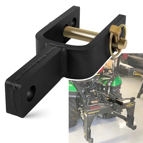 Yoursme Versatile Quick Hitch Adapter Used to Adjust Top Link Bracket Movements Fits for Category 1 3-Point Quick Hitch Tractors - Image 1