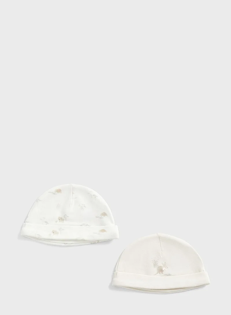 mothercare My First Kangaroo Hats - 2 Pack