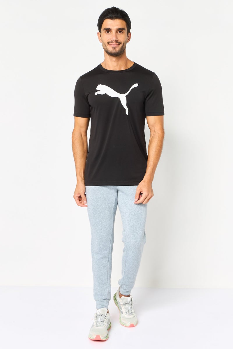 PUMA Men Sportswear Fit Short Sleeve Training T-Shirt, Black - Image 4