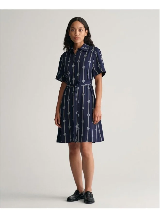 GANT Striped Shirtwaist Dress
