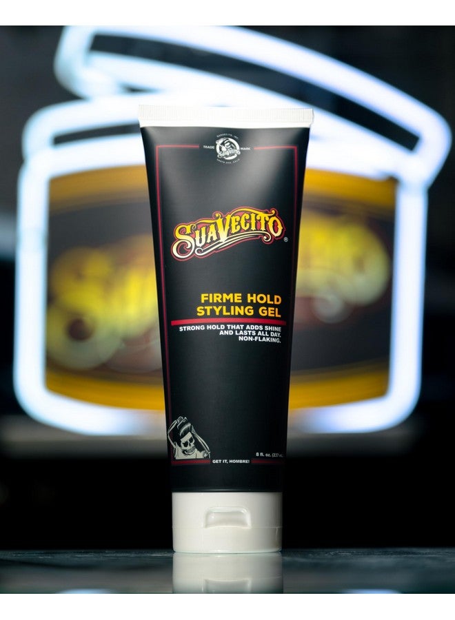 Suavecito Firme Hold Styling Gel 8 oz - Image 4