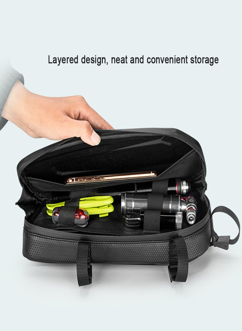 Rockbros Motorcycle Bag Waterproof Bag Large Capacity Motorcycle Engine Bag Practical Easy Installation Triangular Bag Motorcycle Accessories - Image 4