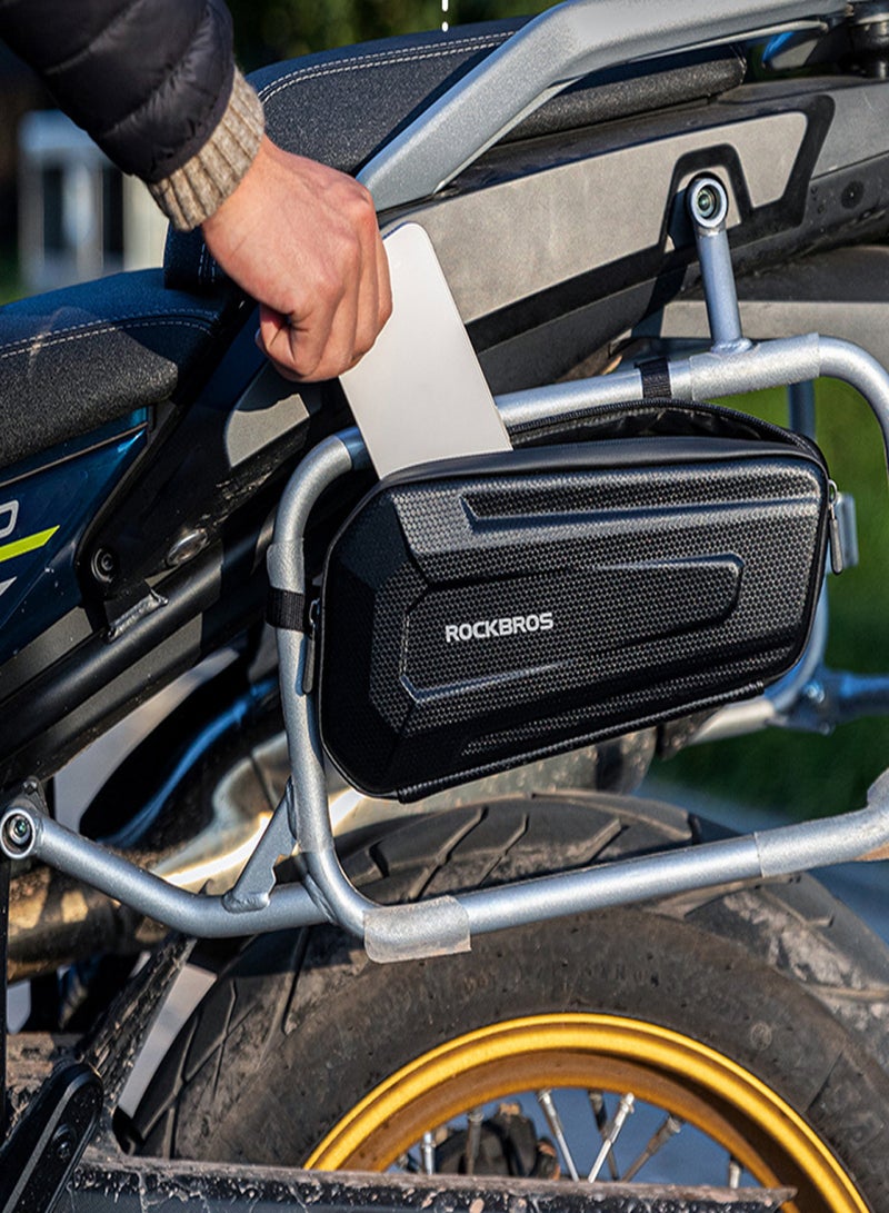 Rockbros Motorcycle Bag Waterproof Bag Large Capacity Motorcycle Engine Bag Practical Easy Installation Triangular Bag Motorcycle Accessories - Image 5