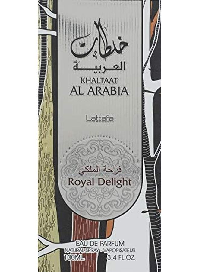 Lattafa Khaltat Alarabia Royal Delight For Unisex Eau De Parfum 100Ml - Image 4