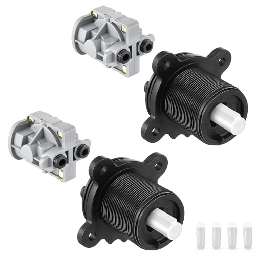 Dreyoo 4 Pieces Pressure Balancing Cartridge and Valve Stem Assembly Compatible with 9712500 and 9742910 Compatible with Pfister 0X8JX8VB8JV8 Deep Casting Valve for Single Handle TubShower - Image 1