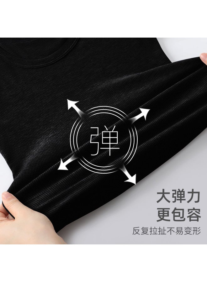 Red Bean قميص نسائي بدون أكمام، قماش مودال، صديق للبشرة وقابل للتنفس، يمكن ارتداؤه بمفرده أو كطبقة أساسية، قميص نحيف للنساء - Image 5