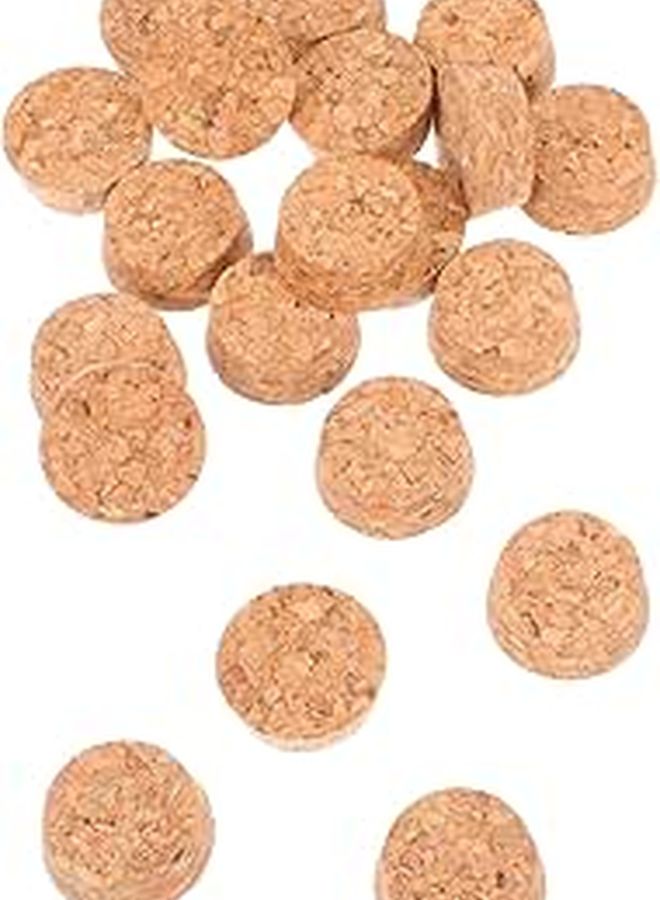 Natural Wooden Cork Stoppers 20pcs Tapered For Wine Bottles And Glass Vials 31x27x13mm - Image 1