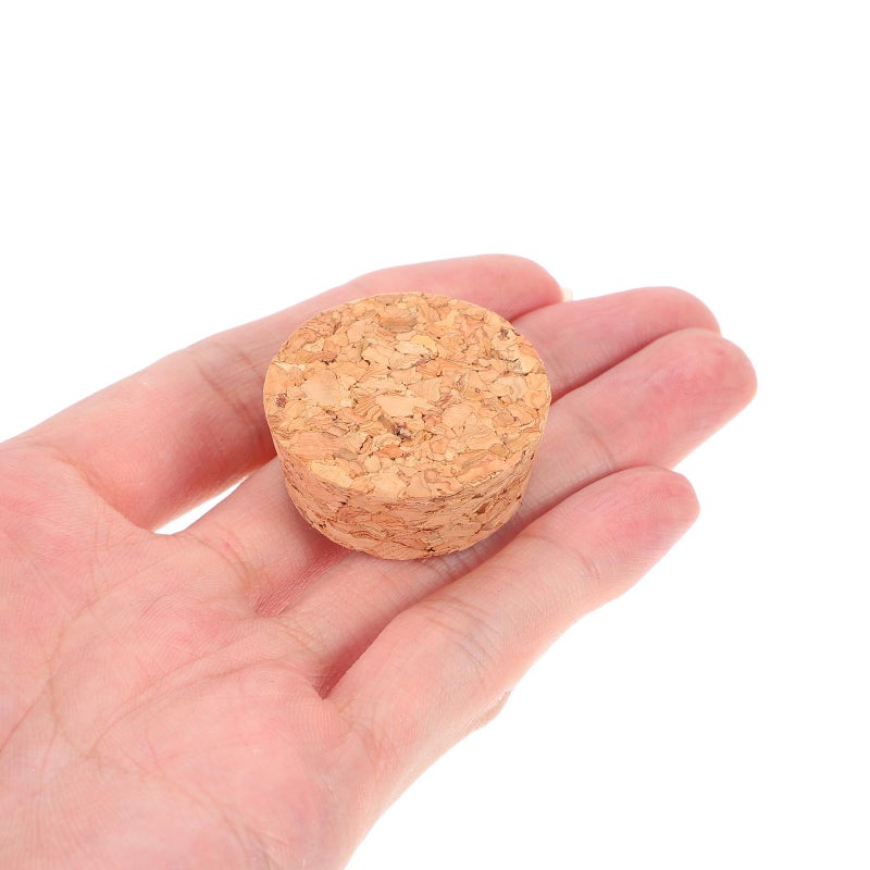 Natural Wooden Cork Stoppers 20pcs Tapered For Wine Bottles And Glass Vials 31x27x13mm - Image 5