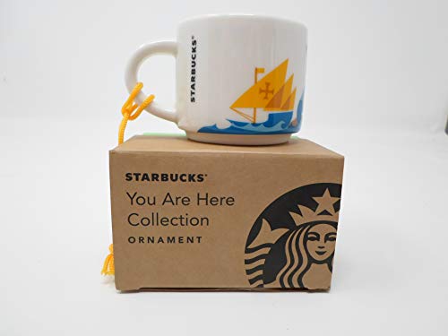 Starbucks Portugal You Are Here YAH Espresso Shot Coffee Ornament Mug - Image 3