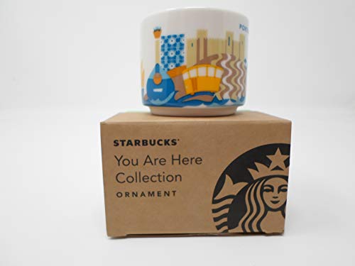 Starbucks Portugal You Are Here YAH Espresso Shot Coffee Ornament Mug - Image 2
