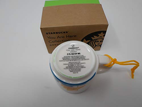 Starbucks Portugal You Are Here YAH Espresso Shot Coffee Ornament Mug - Image 5