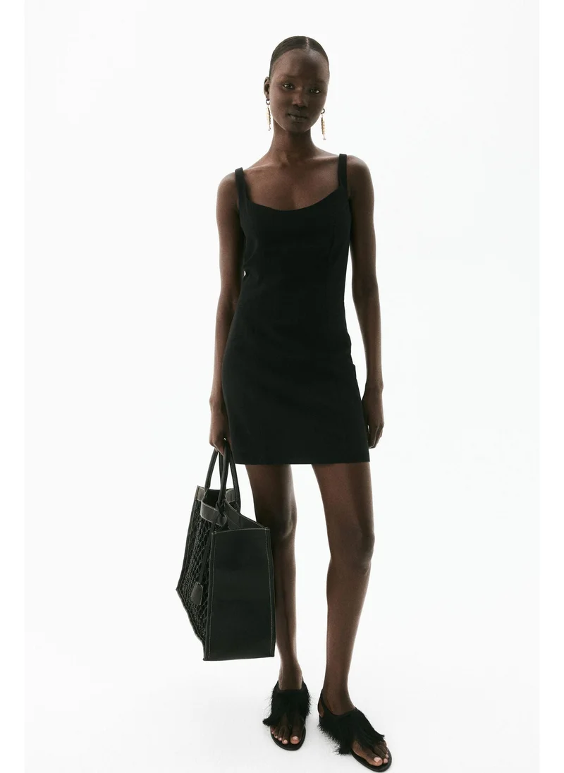 H&M Fitted mini dress