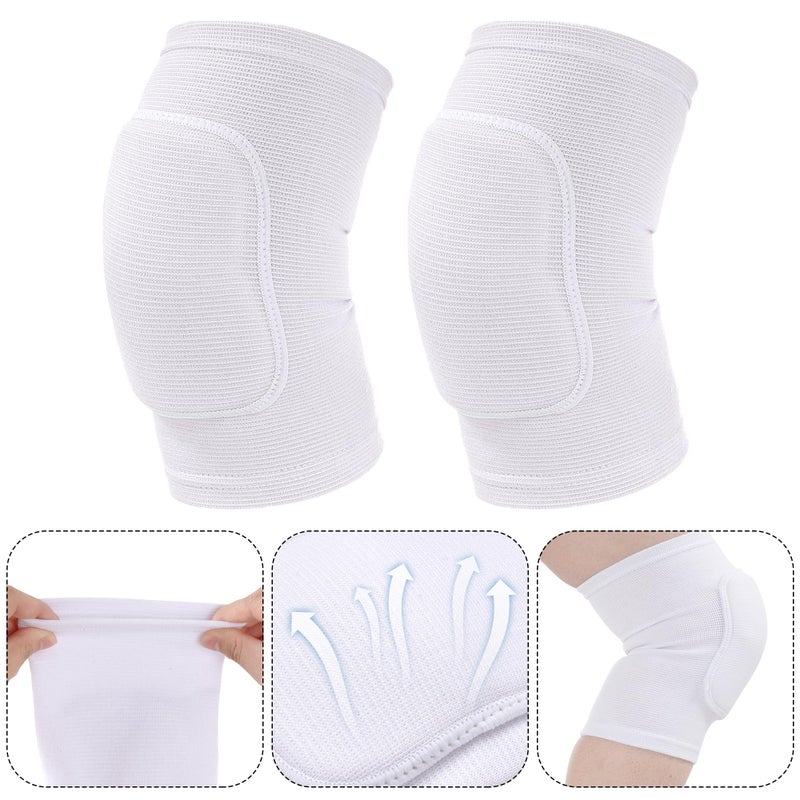 obmwang Volleyball Knee Pads and Volleyball Arm Pads Set for Kids Youth Volleyball Yoga Dance Football Basketball Running, Small - Image 2
