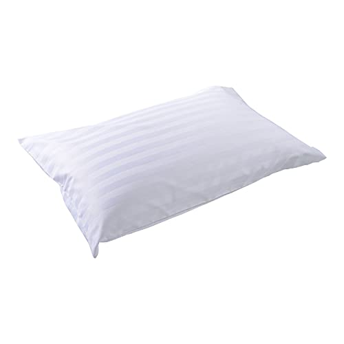 ATOOTFUSION Pillowcase with Sateen Weave, Pillow Case in Luxury Hotel Quality, Pillow Covers with Envelope Closure, Set of 2, Standard Size (17X27 inches), White - Image 1