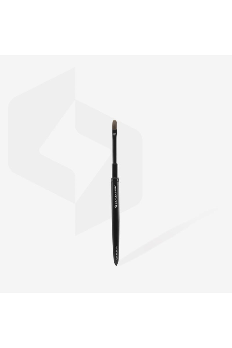 STALEKS PRO Brush for gel - EXPERT | width 6 mm/length 11 mm - Image 2