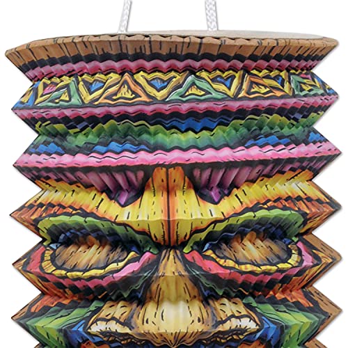 Beistle Tiki Paper Lanterns - Image 5