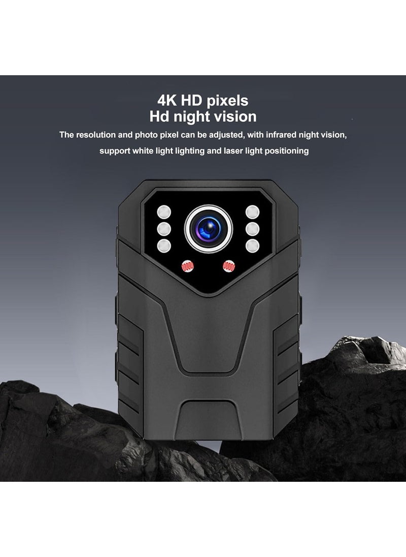 Drumstone - Drumstone (𝟏𝟓 𝐘𝐞𝐚𝐫𝐬 𝐖𝐚𝐫𝐫𝐚𝐧𝐭𝐲 4K Body Camera with Wearable Clip, Audio & Video Recording for Daily Use and Law Enforcement Evidence Collection - Image 1