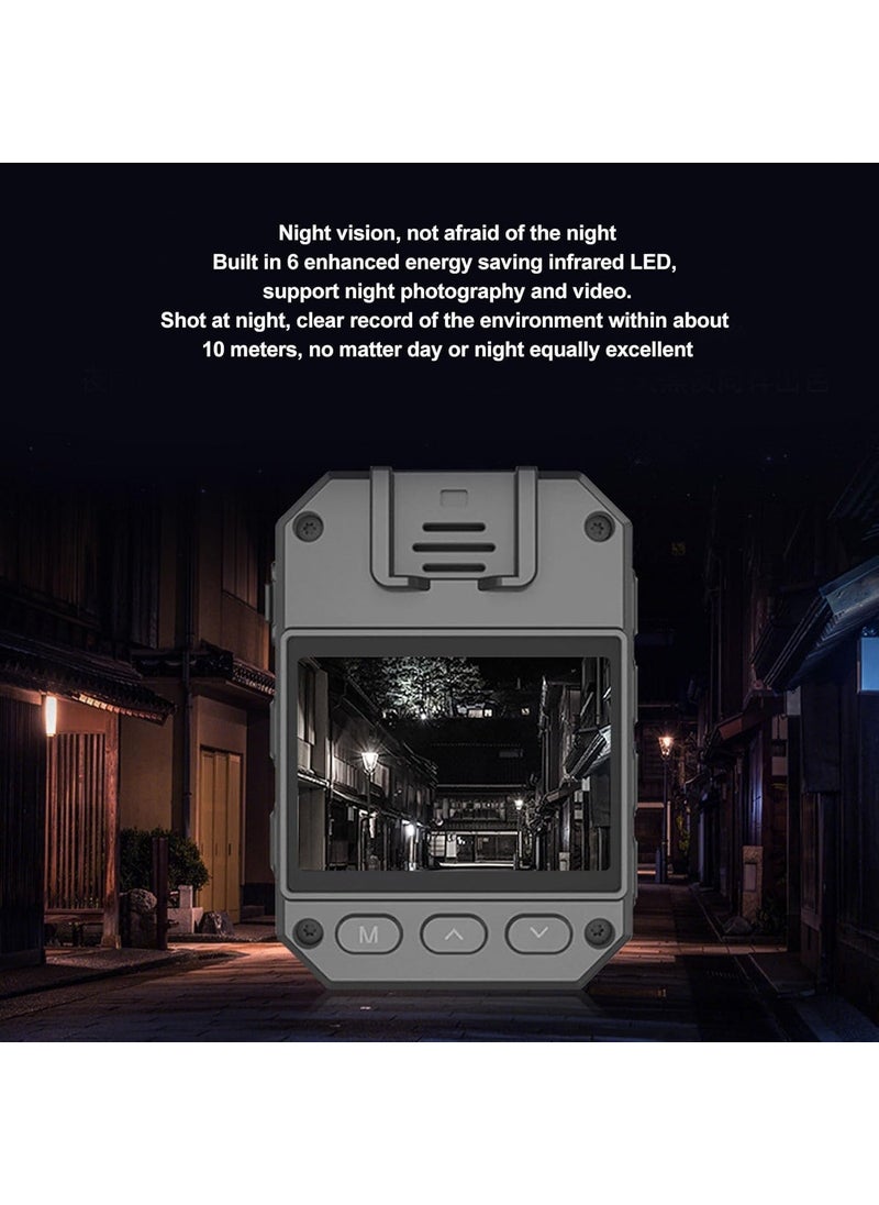 Drumstone - Drumstone (𝟏𝟓 𝐘𝐞𝐚𝐫𝐬 𝐖𝐚𝐫𝐫𝐚𝐧𝐭𝐲 4K Body Camera with Wearable Clip, Audio & Video Recording for Daily Use and Law Enforcement Evidence Collection - Image 1