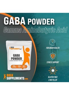 BULKSUPPLEMENTS.COM Gamma Aminobutyric Acid Powder - GABA Calm - GABA 750mg - GABA Supplements - GABA Powder - Focus Aid & Stress Supplements - 750mg per Serving (500 Grams - 1.1 lbs)  - Image 3