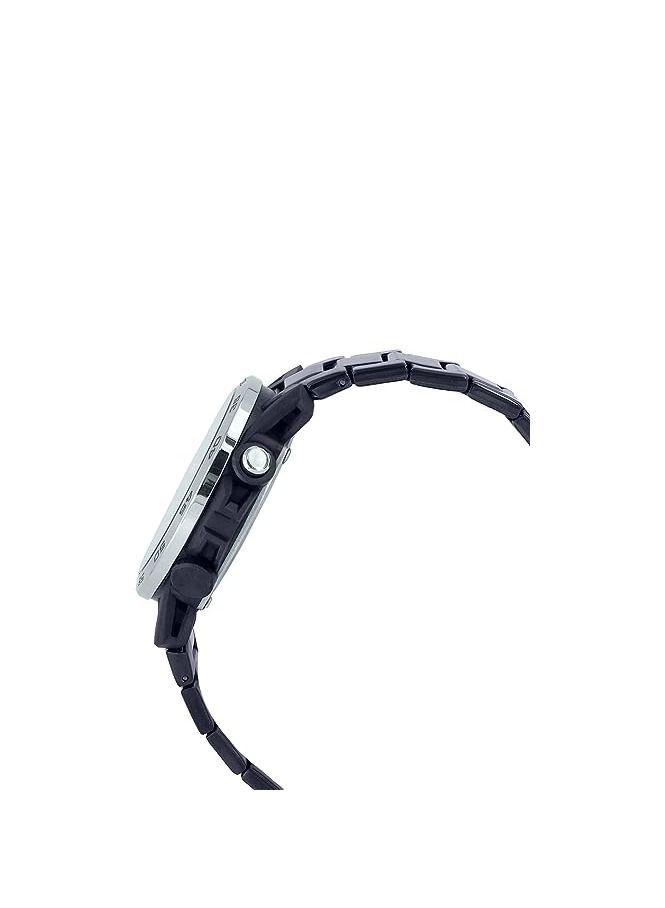 Casio Analog-Digital Black Dial Men's Watch-ECB-40DC-1ADF - Image 3