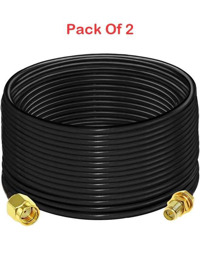 Taimi Pack Of 2 antenna cable 3G for router 5m  - Image 1