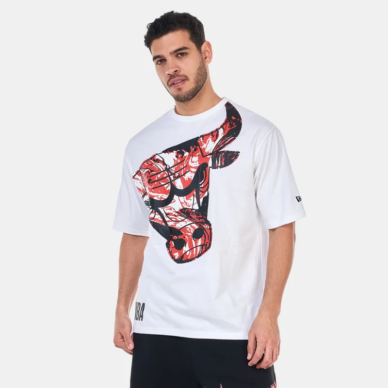 NEW ERA Men's NBA Chicago Bulls Infill Graphic T-Shirt