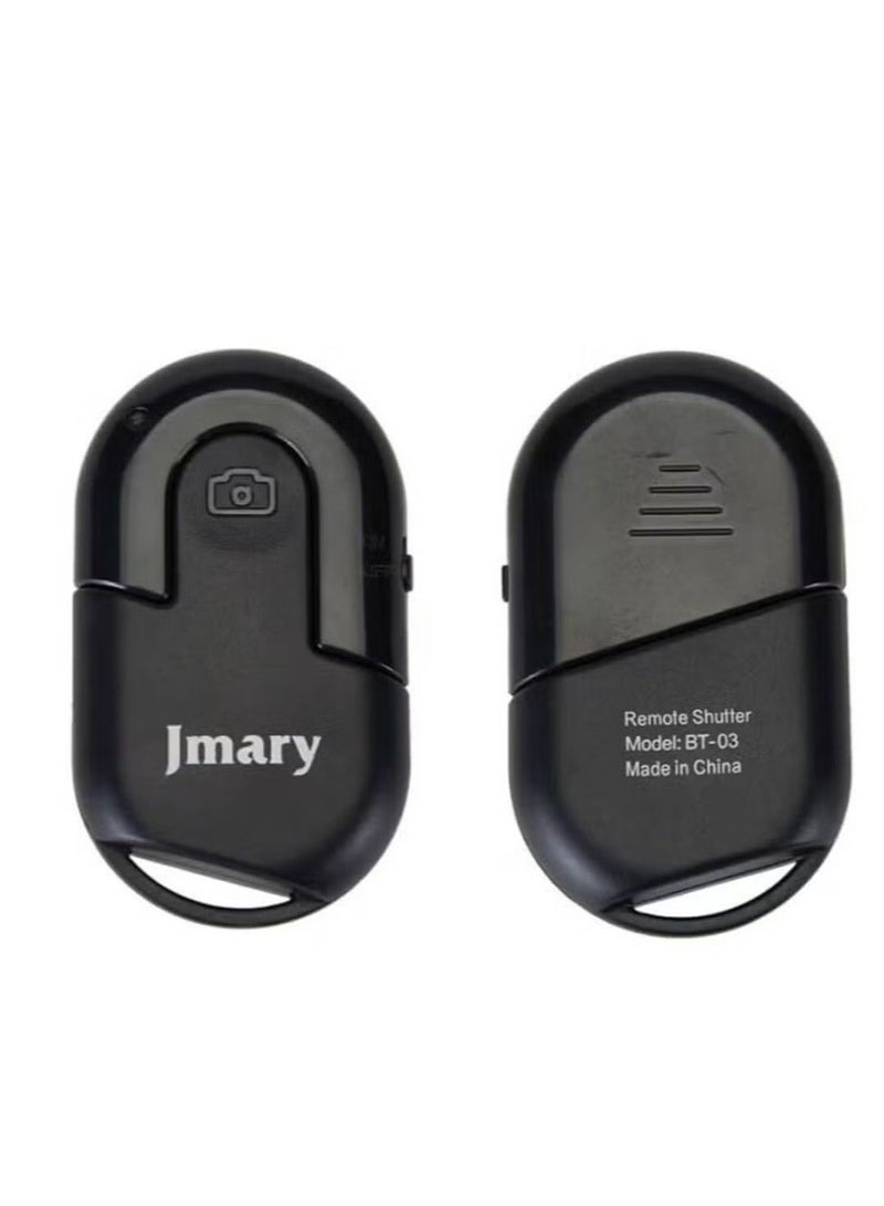 Jmary BT 03 Bluetooth Selfie Remote Shutter – Wireless Camera Controller for Smartphones with One-Click Photo & Video Capture, Compact and Lightweight Design, Universal Compatibility with iOS & Android – Ideal for Group Photos, Travel, and Vlogging - Image 3