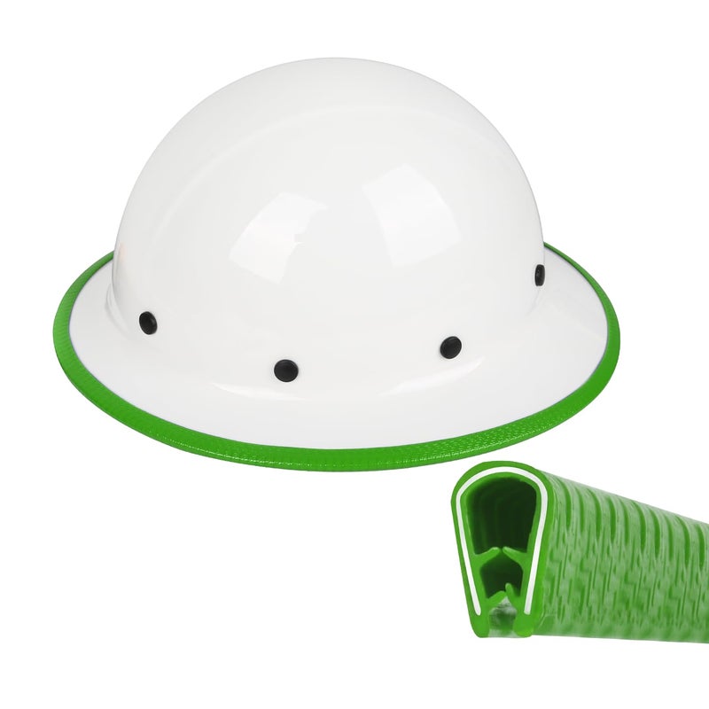 GREEN DEVIL Full Brim Guard Hard Hat Guard StripHard Hat Accessories for Strengthen Helmet Protection1PCS Length 366inNot Including Hardhat - Image 2