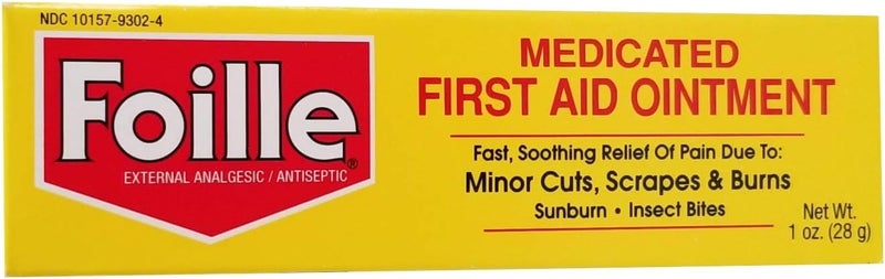 Foille Medicated First Aid Ointment 1 Oz Pack of 2 - Image 1