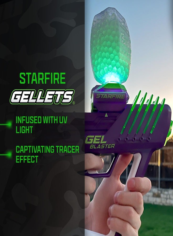Gel Blaster Glow-in-The-Dark Starfire Activator Accessory with 5,000 Starfire Gellets Included - UV Light Attachment for Tracer Effects - Starfire Gellets for The Ultimate Nighttime Battles - Ages 14+ - Image 4