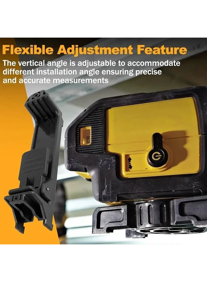 Black Wall Bracket Stand For Laser Level Drop Ceiling Mounting Tool - Image 5