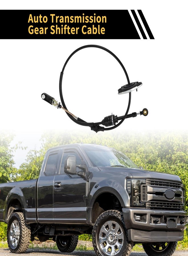 REPAIROCK Automatic Transmission Gear Shifter Cable for Jeep Wrangler 2007-2010 Auto Trans Gear Shift Control Lever Cable No.52060164AC/52060164AD Metal Black - Image 3