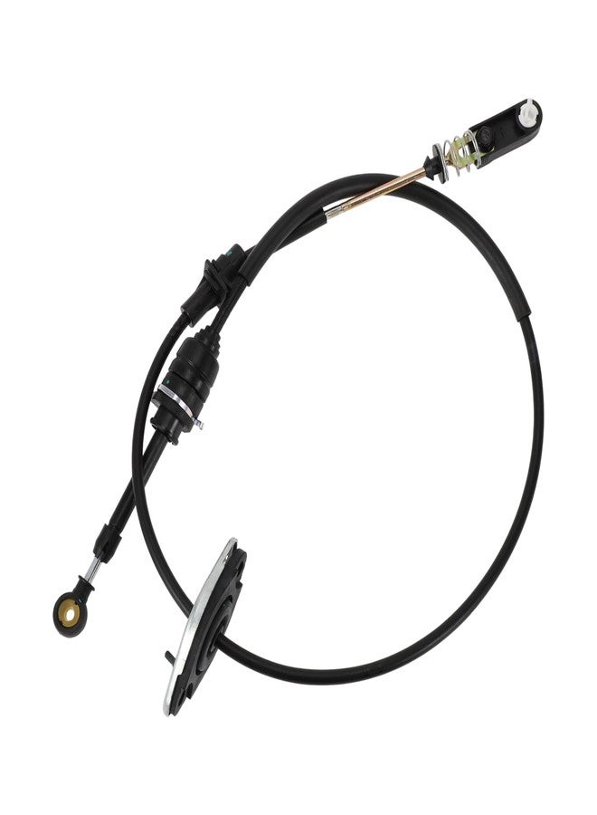 REPAIROCK Automatic Transmission Gear Shifter Cable for Jeep Wrangler 2007-2010 Auto Trans Gear Shift Control Lever Cable No.52060164AC/52060164AD Metal Black - Image 1