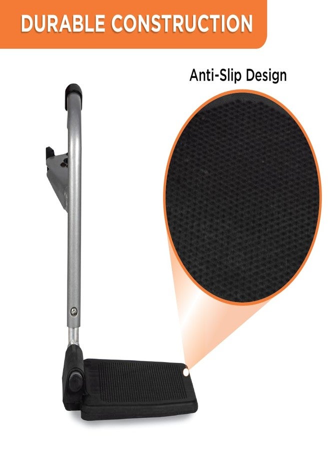 VISSCO Premium Foot Rest For Left & Right Side Of Power Wheelchairs - 2974 & 2974A - Image 2