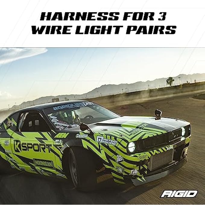 RIGID Industries 360Series Harness 3 Wire 10 Foot - Image 3
