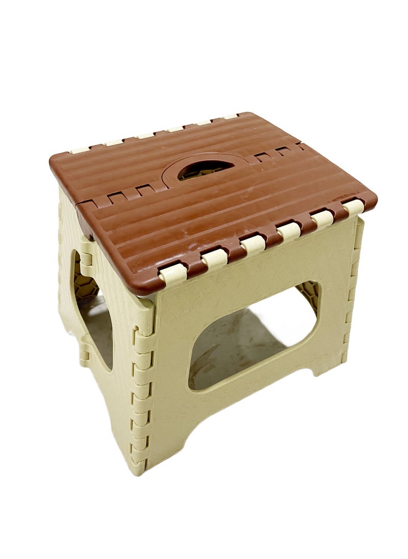 MAXQON Folding Stool Small Size (26x28x23cm) Magic Folding Chair  - Image 2