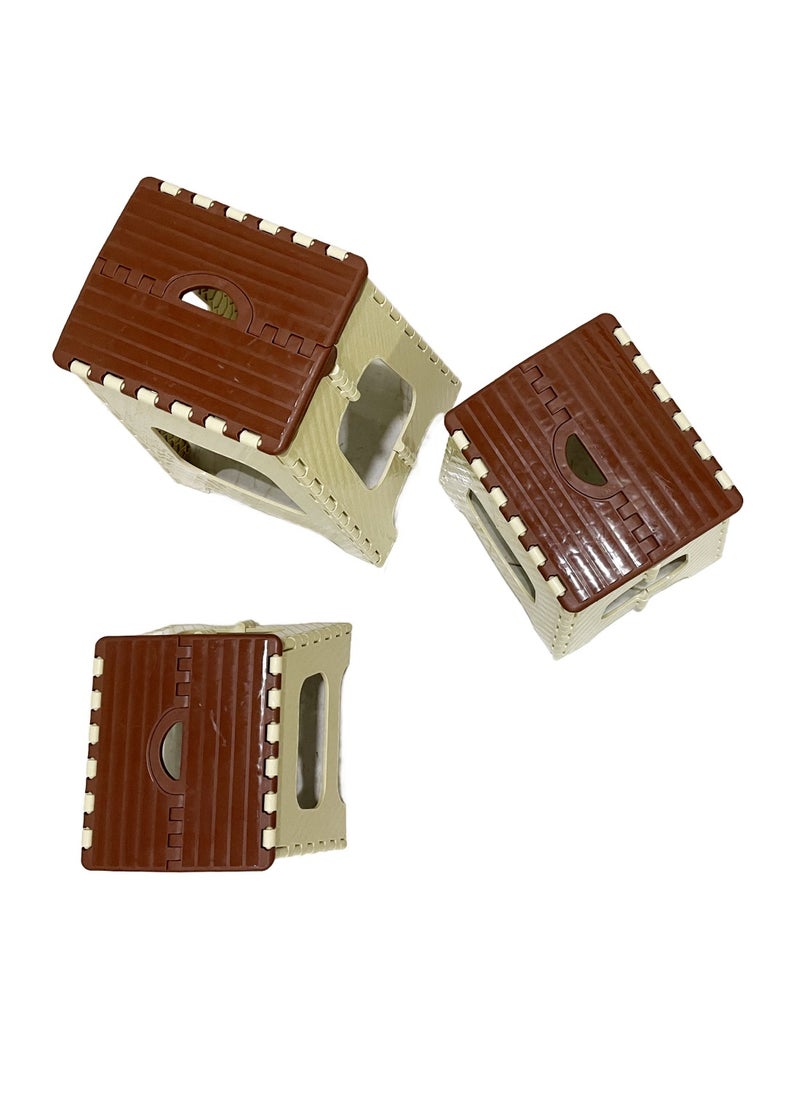Folding Stool Small Size (26x28x23cm) Magic Folding Chair