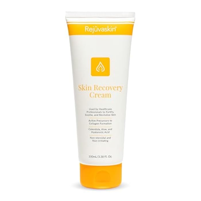 Rejuvaskin Skin Recovery Cream with Aloe Vera, Cooling Moisturizing Cream for Dry, Itchy & Sensitive Skin, 100 ml - Image 1