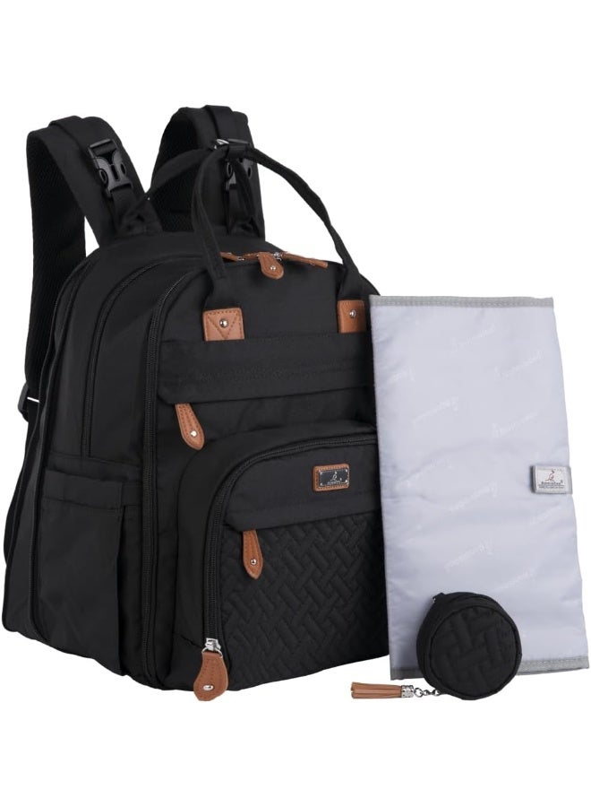 BabbleRoo Extra Large Diaper Bag Backpack - Image 1