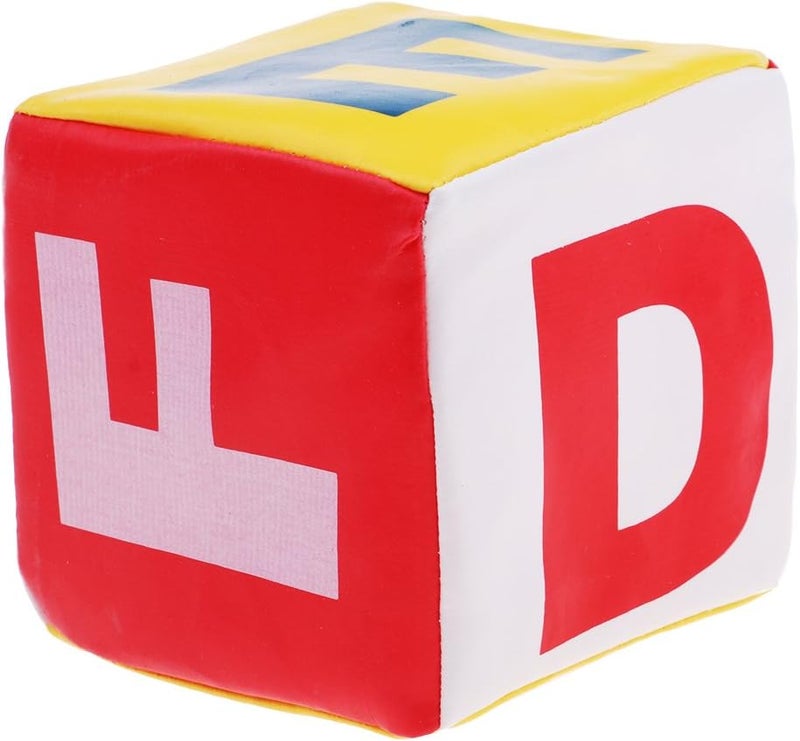 klarako 10cm XXL D6 Sixsided Game Dice Soft Dice Sponge Dice Dice AF Alphabets - Image 1