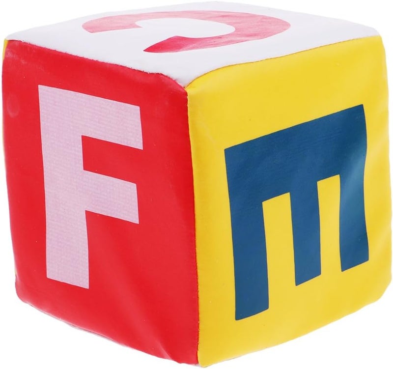 klarako 10cm XXL D6 Sixsided Game Dice Soft Dice Sponge Dice Dice AF Alphabets - Image 4