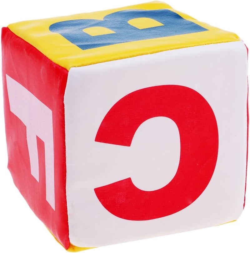 klarako 10cm XXL D6 Sixsided Game Dice Soft Dice Sponge Dice Dice AF Alphabets - Image 2